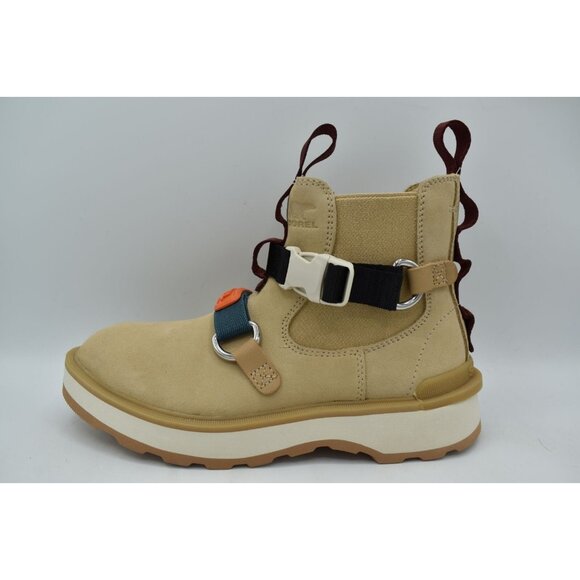 Sorel Womens Size 7 Hi-Line EQ Ceramic Suede Waterproof Chelsea Boots Shoes - Picture 7 of 9
